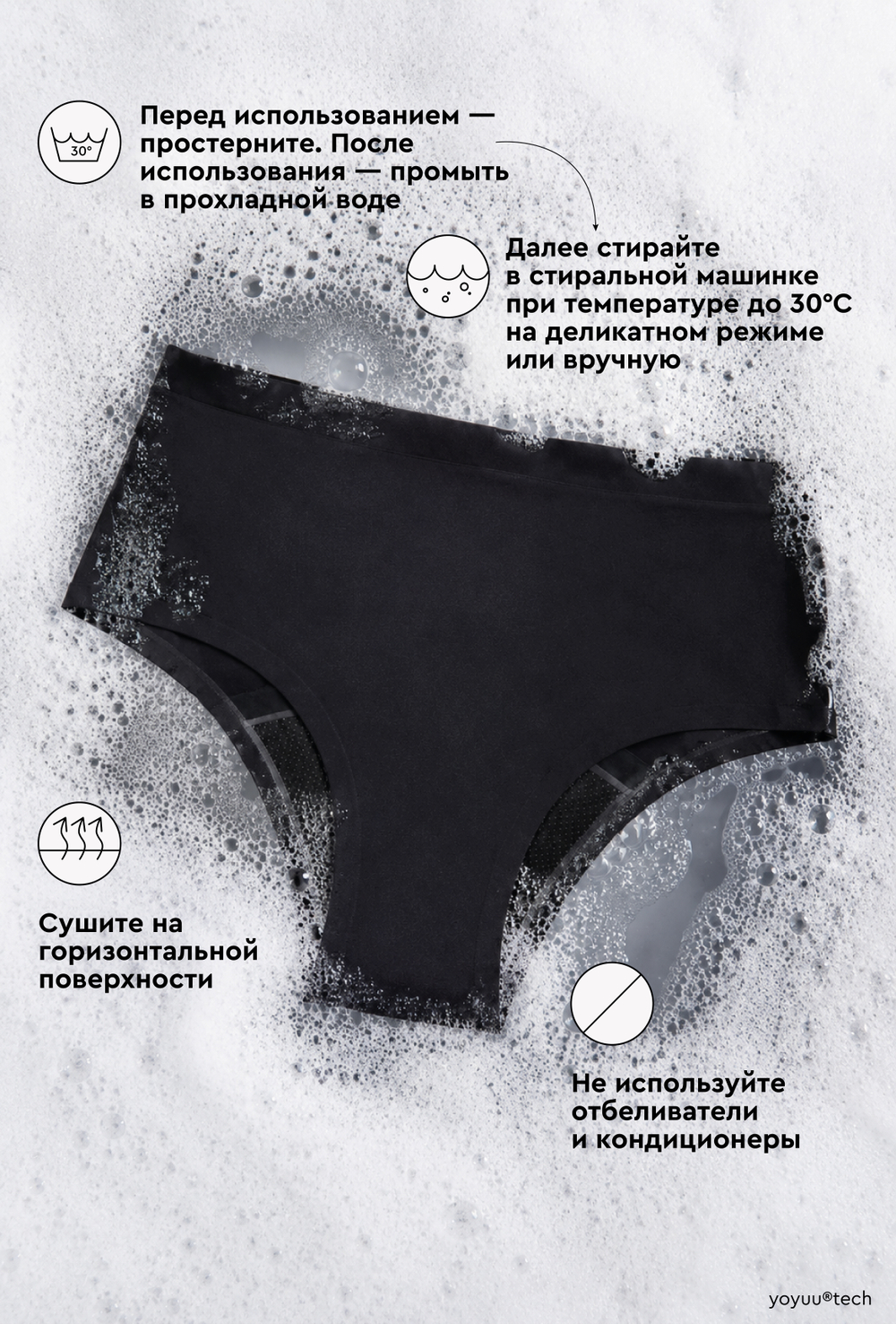 Набор из 2 впитывающие трусов yoyuu®tech