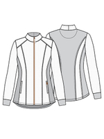 Куртка медицинская женская Cherokee CK365, синий, XL