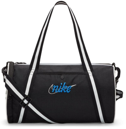 Сумка спортивная Nike Heritage Retro Duffel Bag - black/black/hyper royal