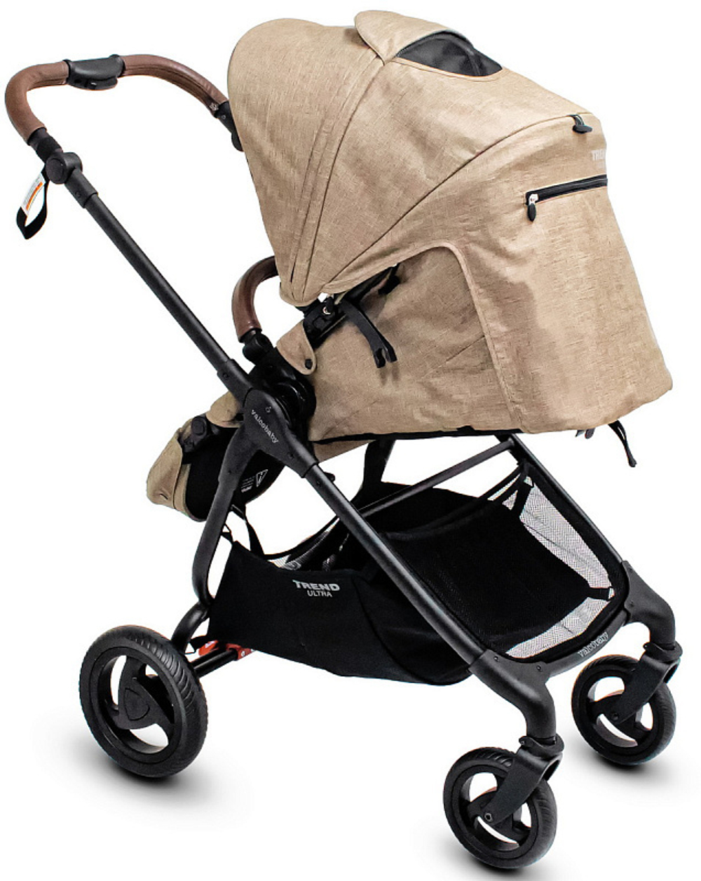 Детская коляска Valco baby Snap 4 Ultra Trend 2 в 1 Коричневый (Cappuccino)