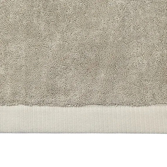 Полотенце банное бежево-серого цвета из коллекции essential, 90х150 см