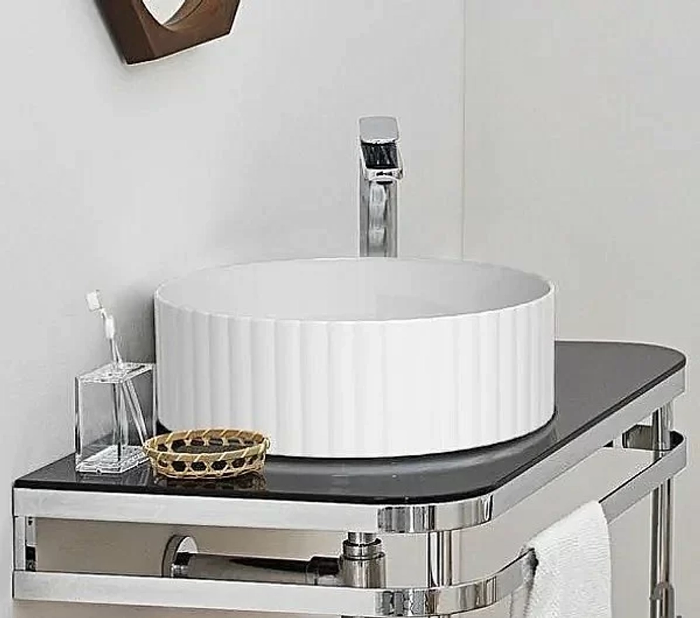 Раковина накладная Artceram Millerighe 44 OSL010 01 00 bi белая