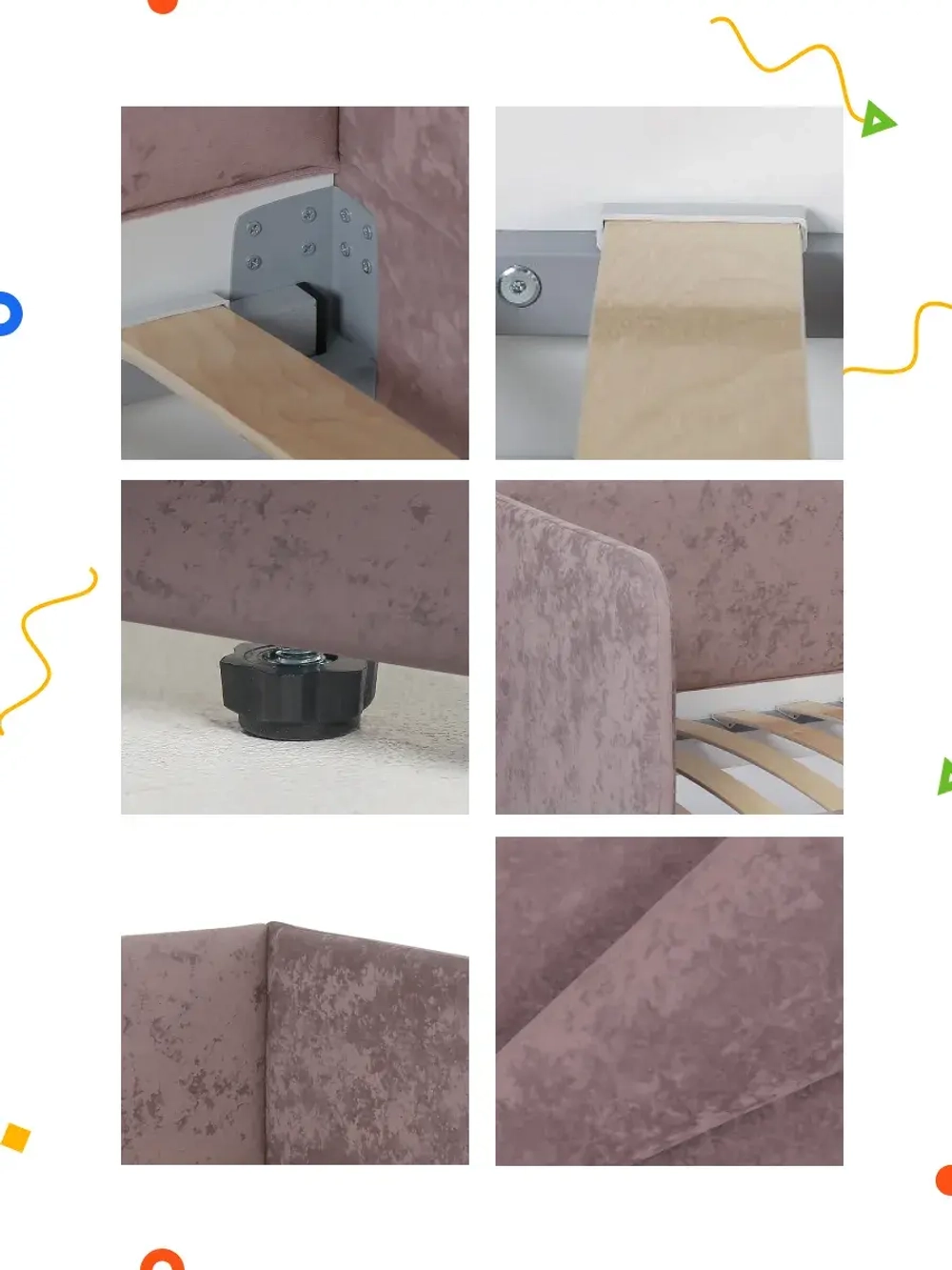 Диван - кровать Lilo 200х90 см ткань Nebby