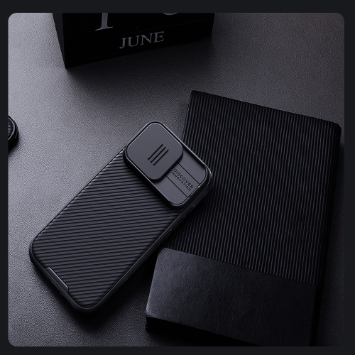 Чехол противоударный с сдвижной шторкой для камеры от Nillkin для iPhone 16 Pro, серия CamShield Pro Case