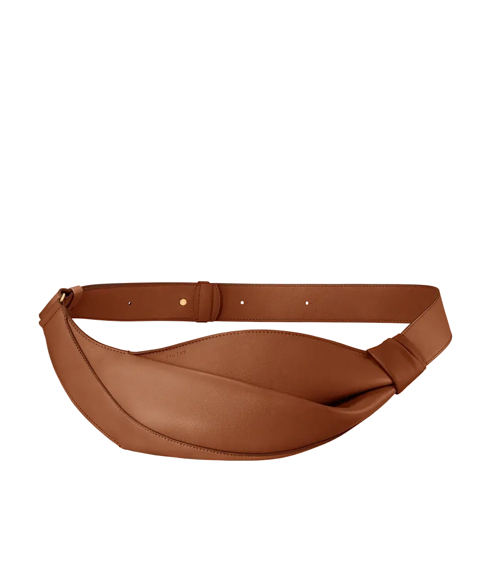 POLENE СУМКА NEYU, КОНЬЯЧНЫЙ