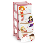 Комод "Царевны" 4-х секционный М8560