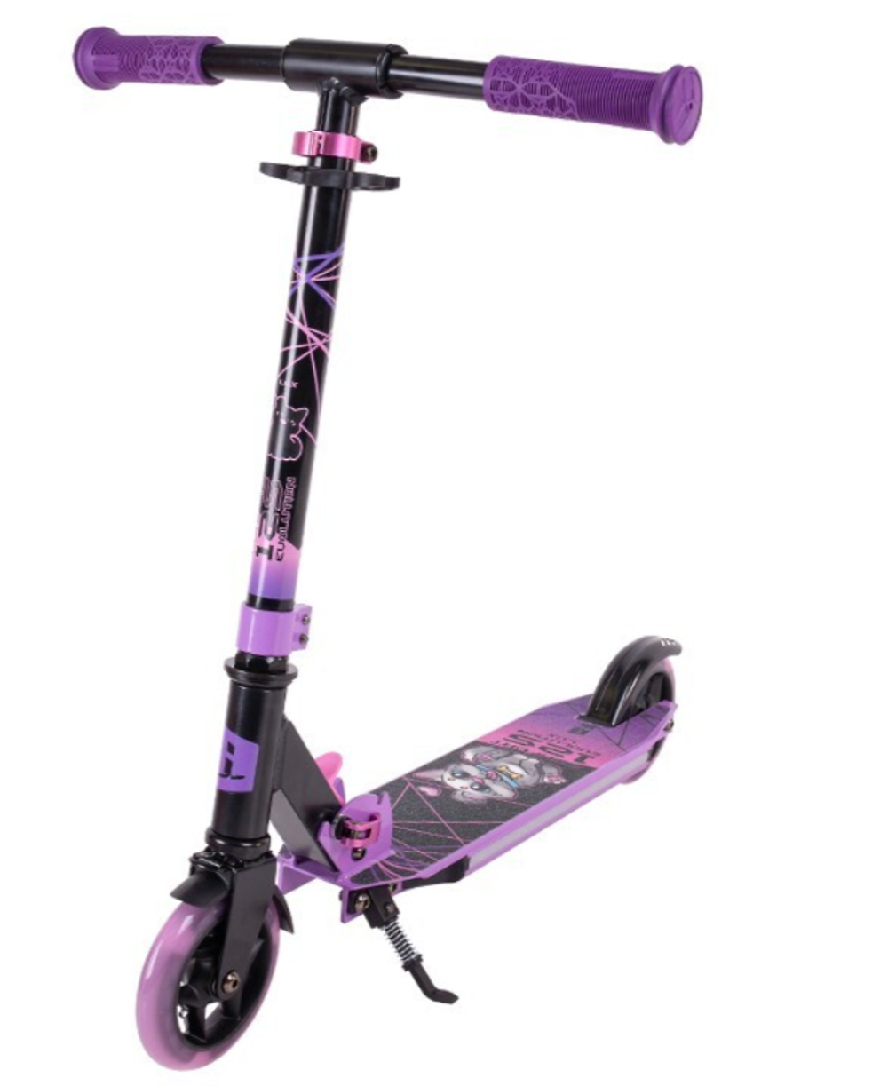 Самокат ТТ COMFORT 125 LUX purple-фиолетовый