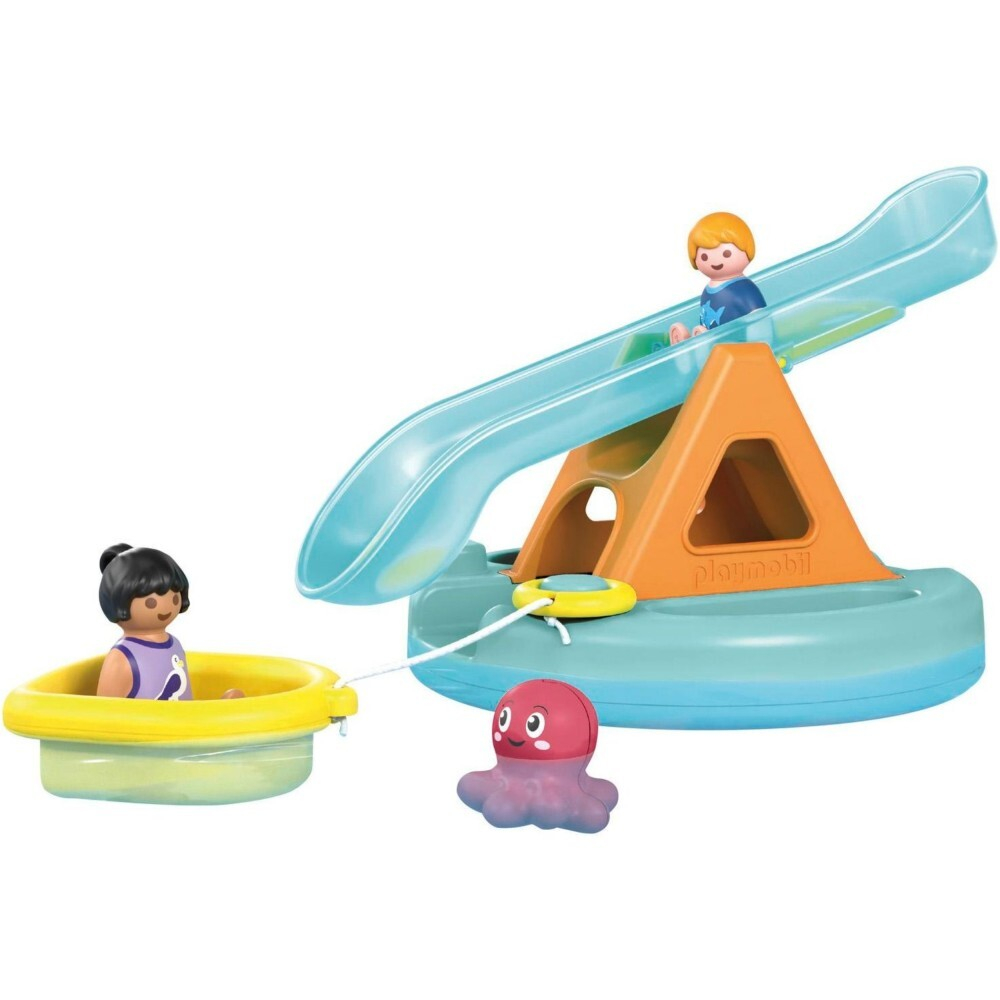 Playmobil - Junior Aqua Плавучий остров с горкой 71687 / артикул   71687  / GTIN 4008789716873