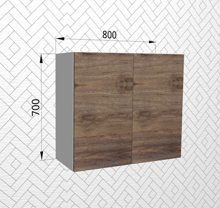 Лофт Дуб бурый П 800