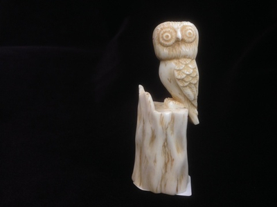 Сова, миниатюра