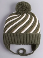 Шапка вязаная зимняя для детей