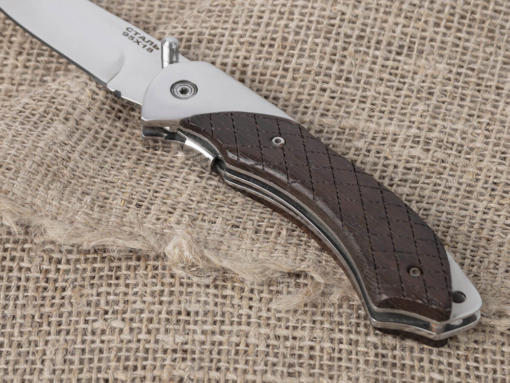 Складной нож "Буран", сталь 95Х18