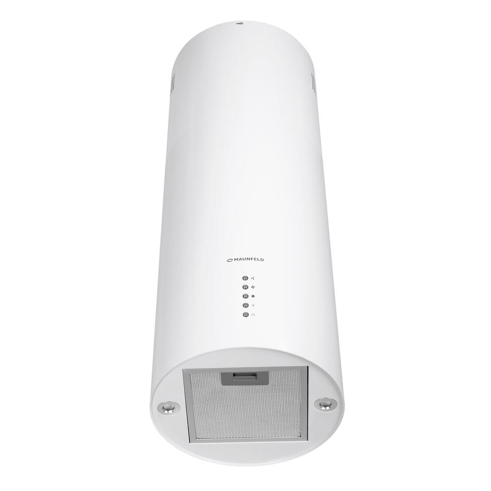Кухонная вытяжка MAUNFELD Lee Light Isla 35 белый (в 1-й коробке)