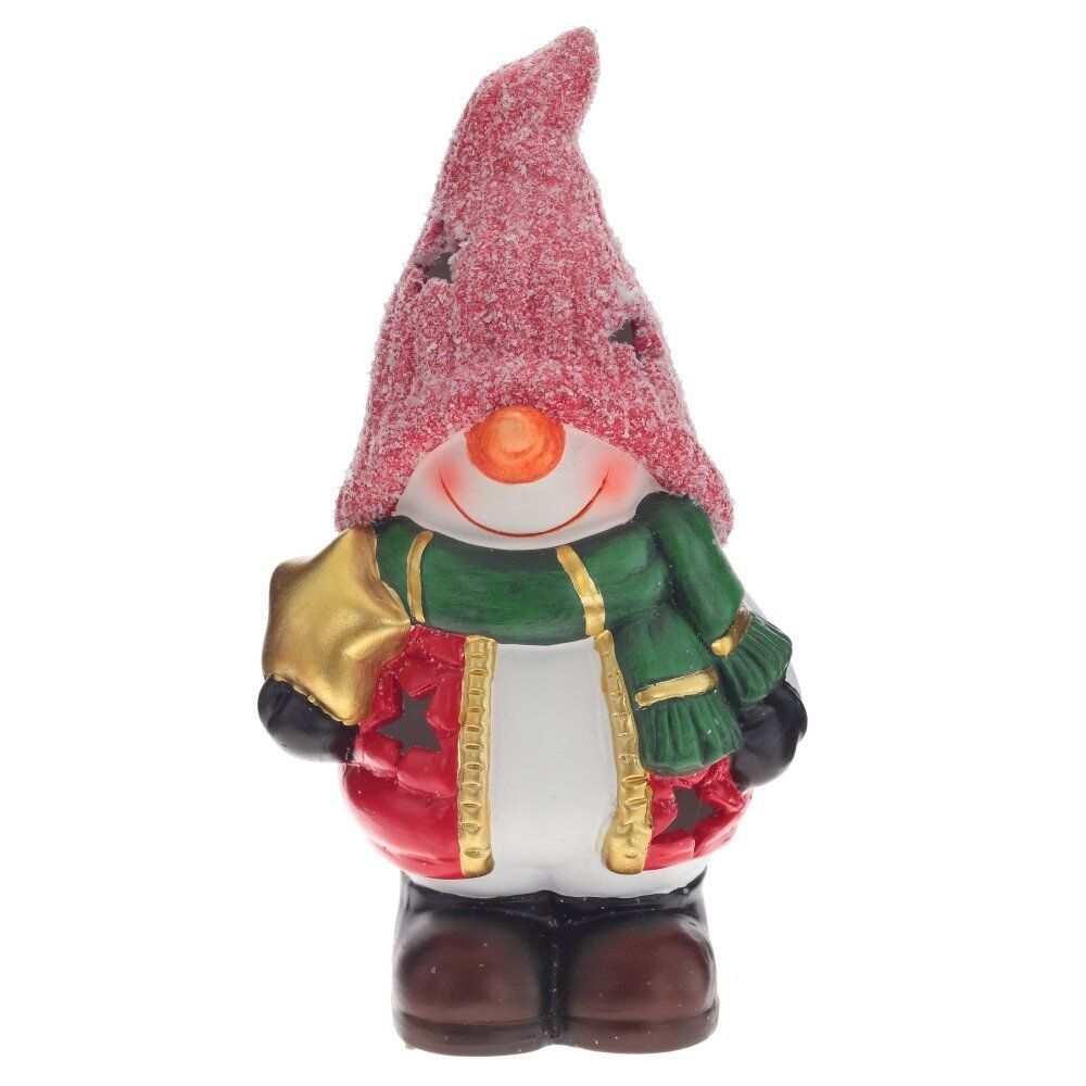 GAEM Фигурка декоративная с подсветкой "Снеговик", L12 W9 H21 см, (2хLR44), 2в.