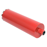 Коронка алмазная (проходка) WCHP-142/450 (1 ¼″ UNC) EKF Expert (5.00 шт.)