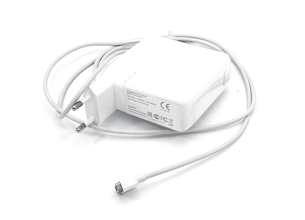 Блок питания (сетевой адаптер) для ноутбуков Apple 18.5V 4.6A 85W MagSafe T-shape REPLACEMENT