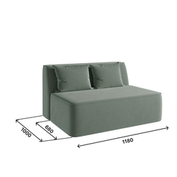 Диван, диван угловой Нафанаил, модульный