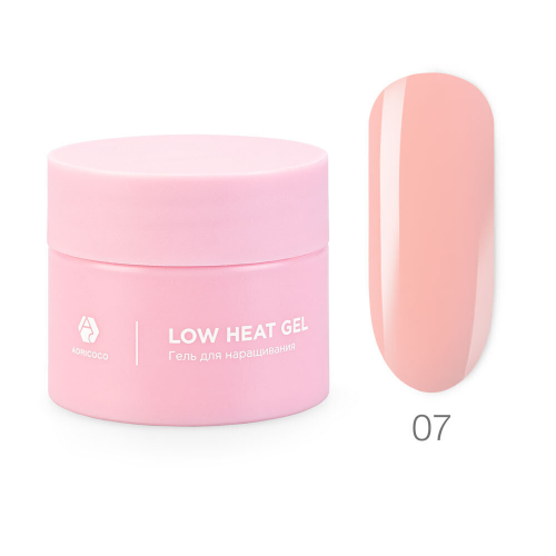 Низкотемпературный однофазный гель ADRICOCO Low heat №07 сахарная вата (30мл)