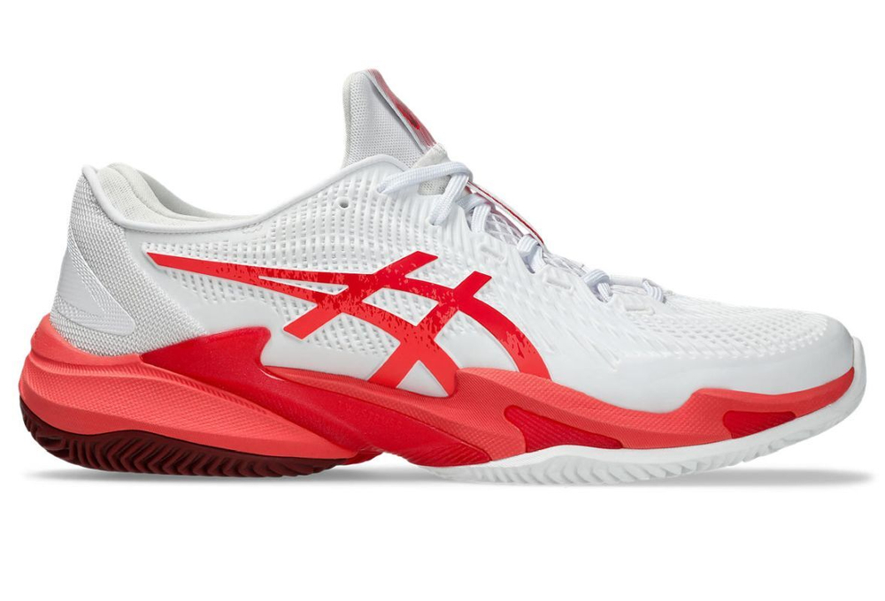Мужские кроссовки теннисные Asics Court FF 3 Novak Clay - белый