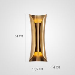 Настенное Бра Infiniti Brass H34 By Imperiumloft