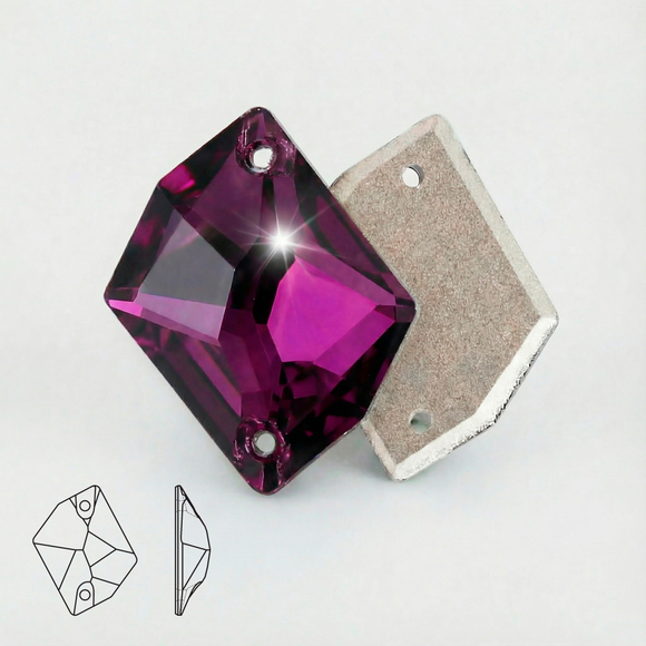 Стразы Cosmic Purple Velvet