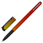 Ручка шариковая BRAUBERG SOFT TOUCH GRIP «GRADE NEON», СИНЯЯ, мягкое покрытие, ассорти, узел 0,7 мм, В НАБОРЕ 36 ШТУК.