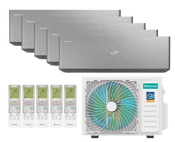 Мульти сплит-система Hisense 5 x AS-10UW4RXVQH00AG(B) / AMW5-42U4RTA