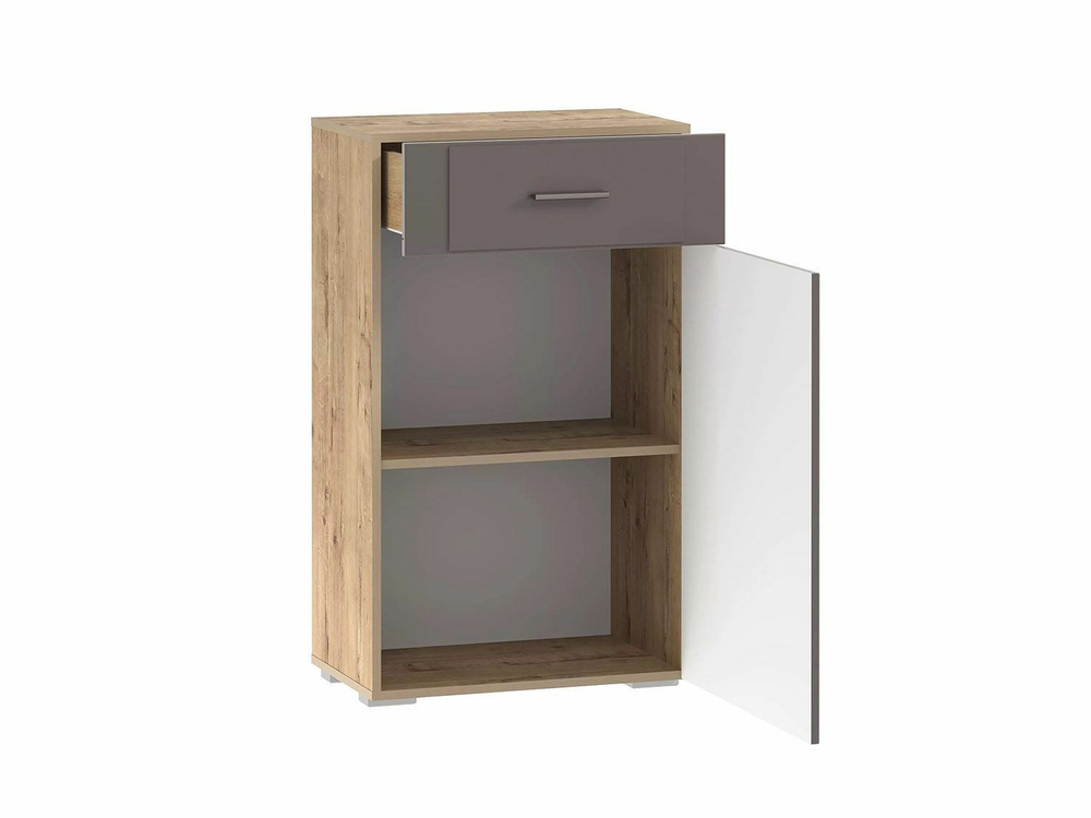 Прихожая Livorno 2 дуб бунратти / софт графит