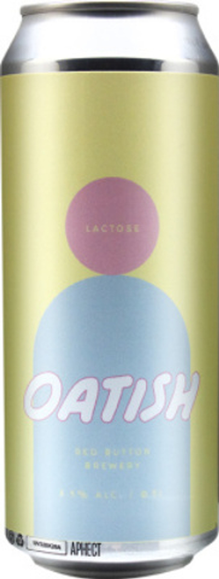 Пиво Рэд Баттон Оатиш Лактоза / Red Button Oatish Lactose 0.5 - банка