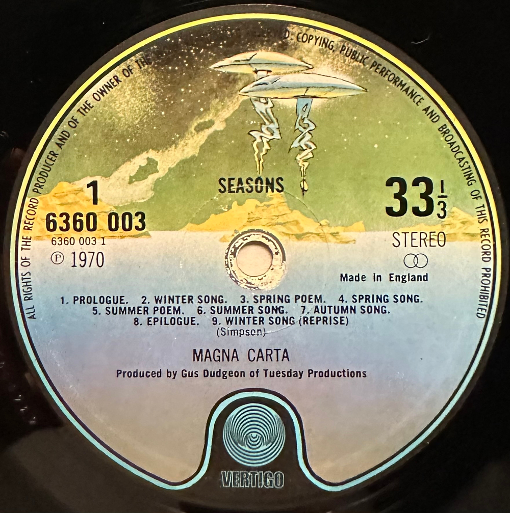 Magna Carta - Seasons (Англия)