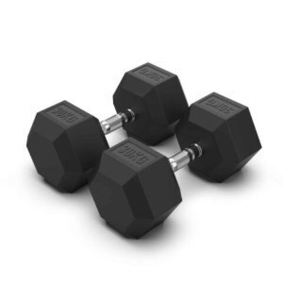 Гантель 4 кг гексагональная