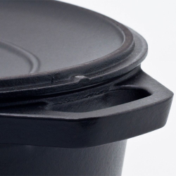 Кастрюля 5.6л Chasseur Black Франция ручки