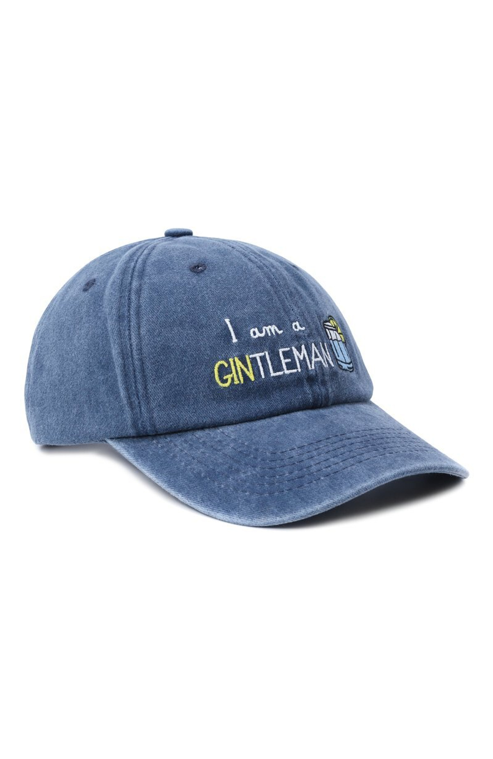 Кепка Saint Barth Davis GINTLEMAN синяя