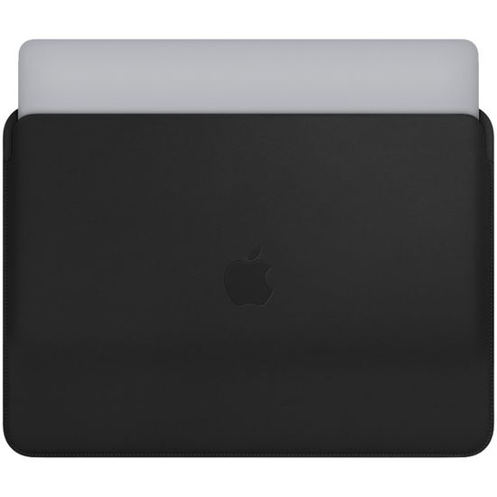 Apple Leather Sleeve for MacBook Pro 13‑inch Black (Чёрный)