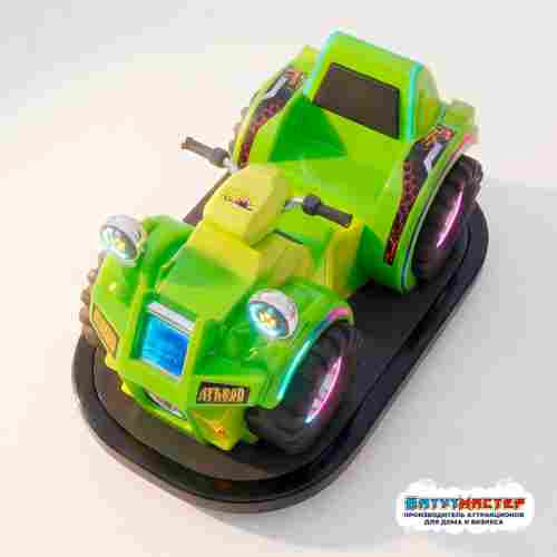 Электробампер «Зелёный Турбо» для автодрома, современная подсветка