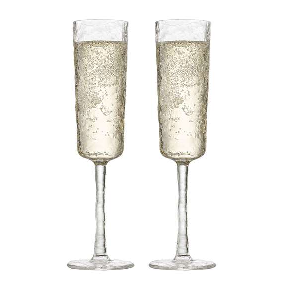 Набор из 4 бокалов для шампанского Arctic, 180 мл, прозрачный