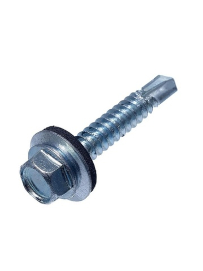 Саморез кровельный 4.8х35 цинк (уп.250шт) ведро СТРОЙМЕТИЗ 2070036