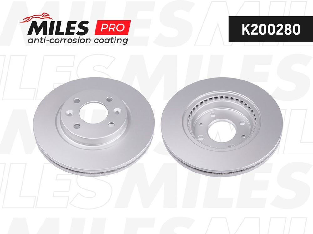 MILES - K200280-MLS - Brake Disc