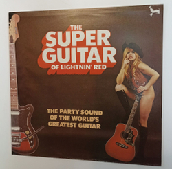 Винтажная виниловая пластинка LP Сборник Lightnin Red The Super Guitar Of Lightnin Red (UK 1972)