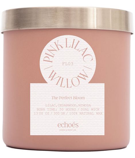 Pink Lilac & Willow, свеча Perfect Bloom collection, Echoes