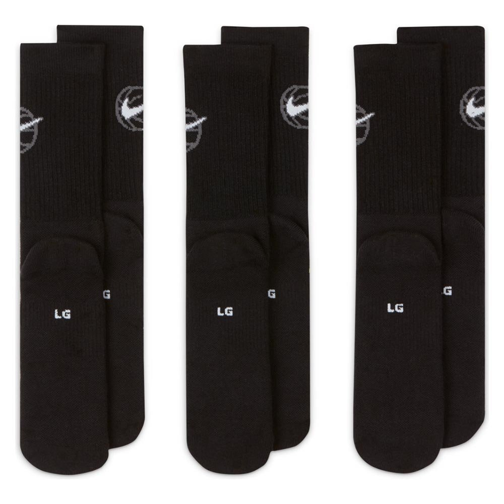 Баскетбольные носки Nike Everyday Crew socks black