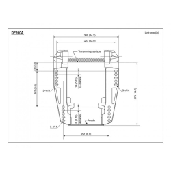 4х-тактный лодочный мотор SUZUKI DF 200 ATX