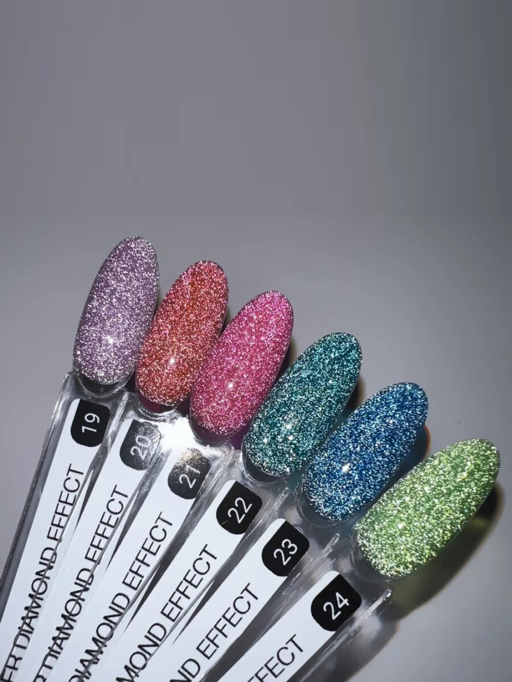 FOR YOU Гель лак для ногтей набор Shatter Diamond из 6 шт