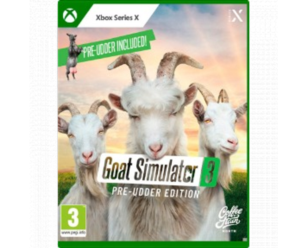 Goat Simulator 3 Pre-Udder Edition (Xbox SX) NEW