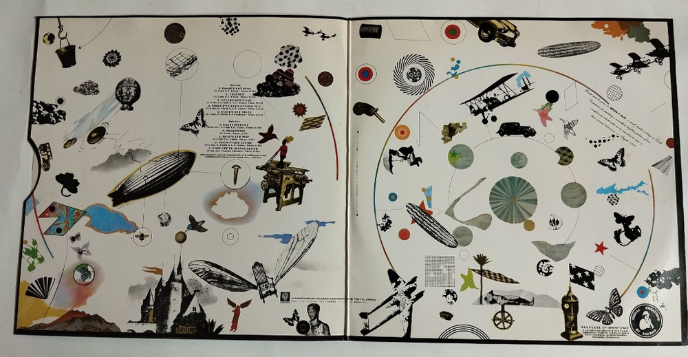 Винтажная виниловая пластинка Led Zeppelin III (Japan 1976) (No Obi)