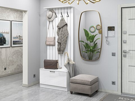 Прихожая Стиль-01 Angel Белый