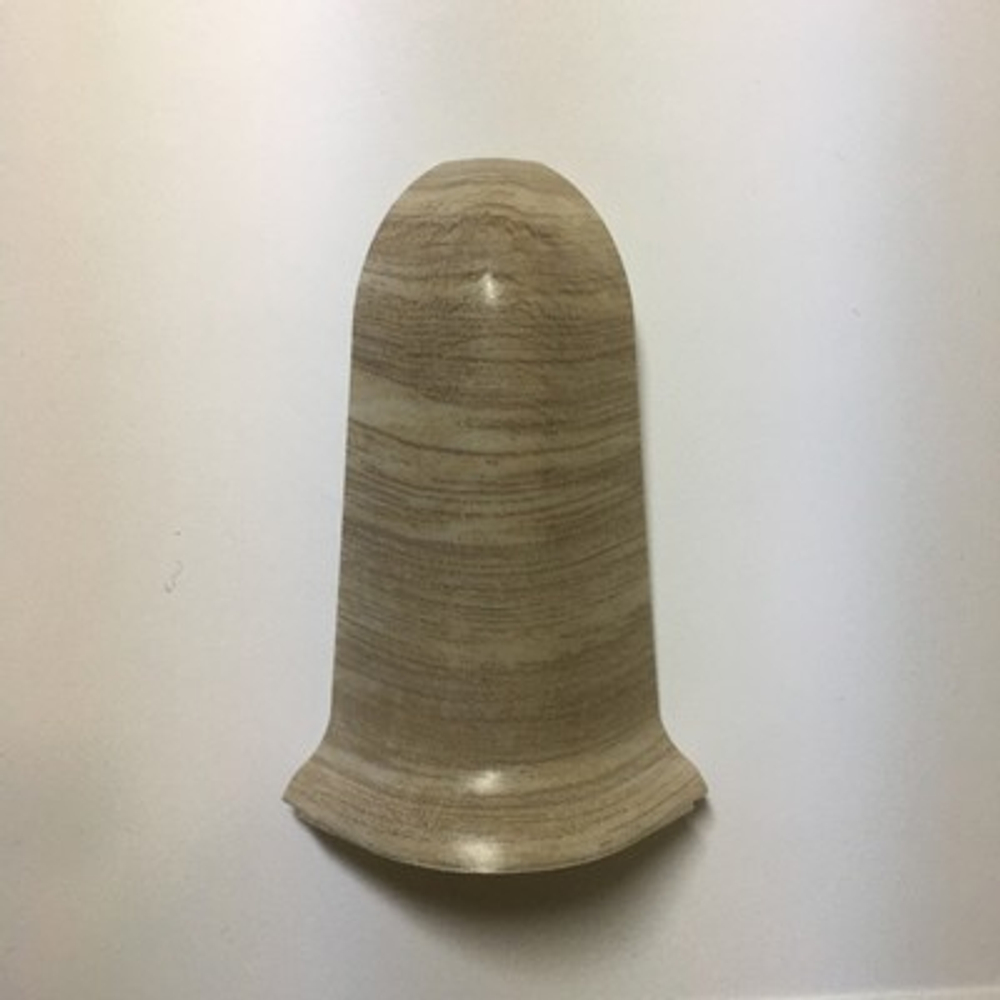 Наружный угол к плинтусу "LIDER-62" 333 Дуб сибирский