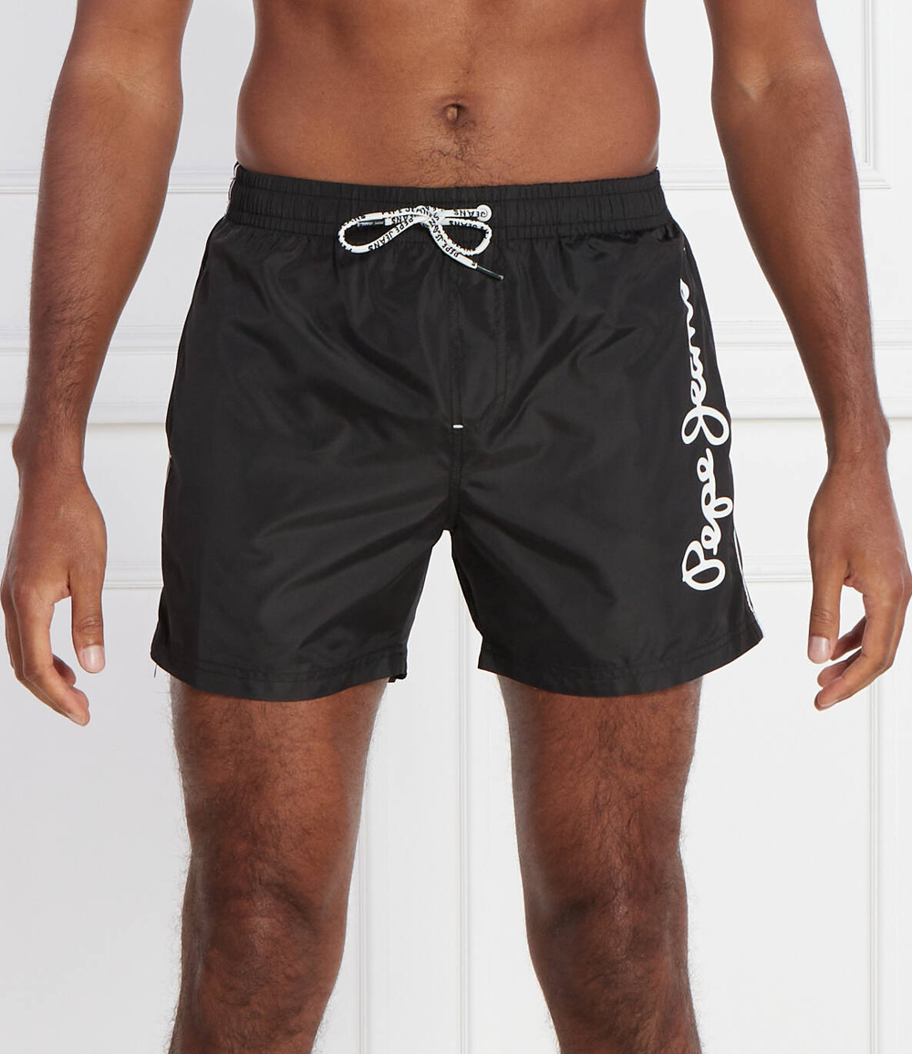 Шорты для плавания Pepe Jeans London - черный(PMB10393)
