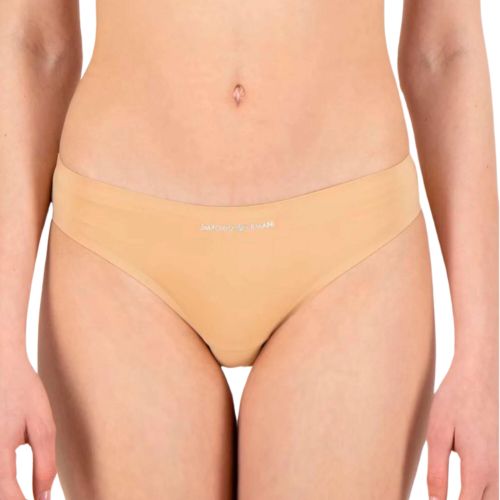 Женские трусы брифы набор из 2 штук (черный, телесный) Emporio Armani 163334_CC284 06220