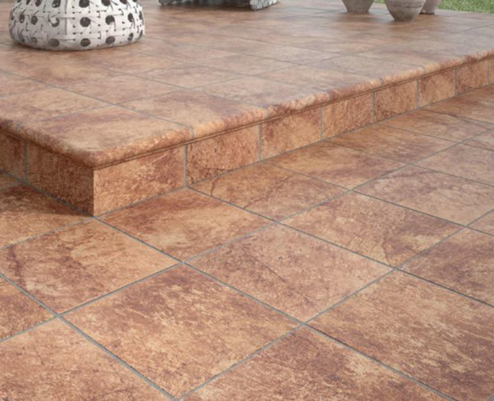 Клинкерная плитка Gres de Aragon Jasper Marron 33*33